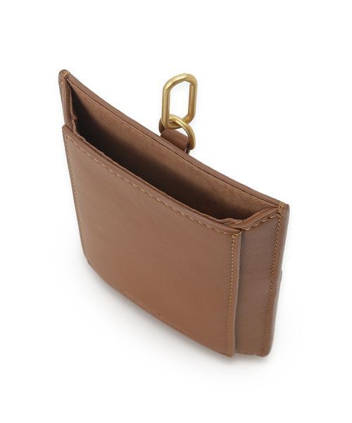 Mila Owen（ミラオーウェン）の「ショルダー付きトリプルバッグ（ショルダーバッグ・レディース・キャメル/ブラック・F）」の9枚目の写真