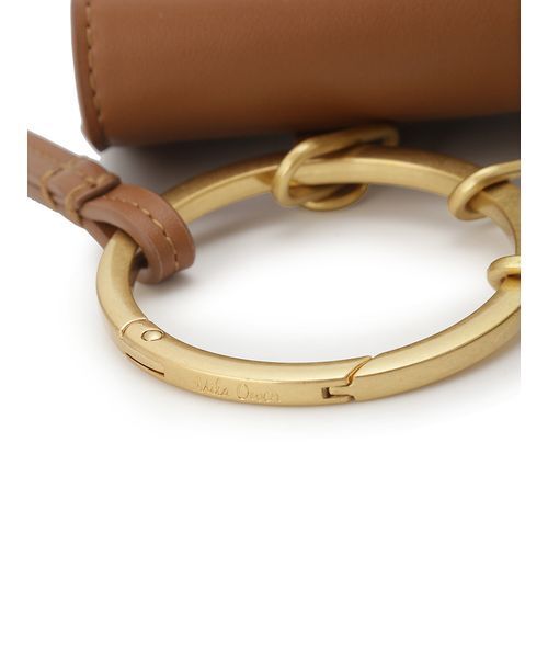 Mila Owen（ミラオーウェン）の「ショルダー付きトリプルバッグ（ショルダーバッグ・レディース・キャメル/ブラック・F）」の15枚目の写真