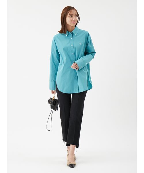 Mila Owen（ミラオーウェン）の「ショルダー付きトリプルバッグ（ショルダーバッグ・レディース・キャメル/ブラック・F）」の20枚目の写真