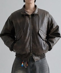 EPNK(C[s[GkP[)Structured Bomber Zip Jacket / XgN`[{o[WbvWPbg(u])