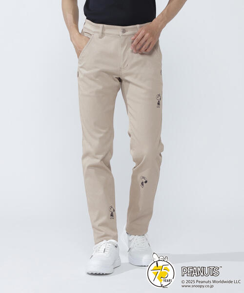 PEARLY GATES】【SNOOPY】コーマ×フレックス 5ポケットパンツ（その他