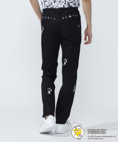 PEARLY GATES】【SNOOPY】コーマ×フレックス 5ポケットパンツ