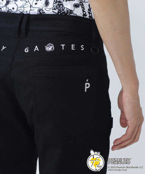 PEARLY GATES】【SNOOPY】コーマ×フレックス 5ポケットパンツ