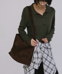 duei（デュイ）の「スエードワンハンドルショルダーバッグ（ショルダーバッグ）」