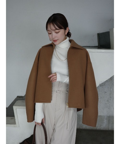 anuans(アニュアンス)の「ベルテッドハイウエストパンツ(スラックス・レディース・ライトベージュ/ベージュ・SMALL/MEDIUM)」の19枚目の写真