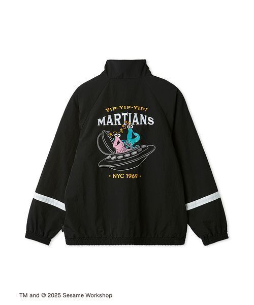 SESAME STREET（セサミストリート）の「【MARS COLLECTION】トラックジャケット（ブルゾン・レディース・ブラック/ホワイト・F）」の3枚目の写真