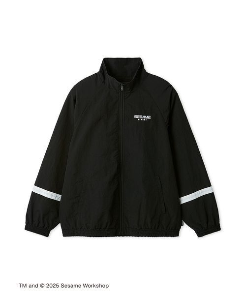 SESAME STREET（セサミストリート）の「【MARS COLLECTION】トラックジャケット（ブルゾン・レディース・ブラック/ホワイト・F）」の5枚目の写真