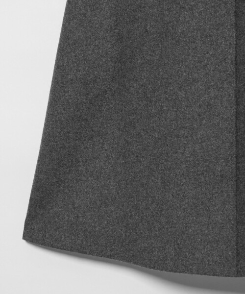 BEAUTY&YOUTH UNITED ARROWS（ビューティーアンドユースユナイテッドアローズ）の「毛ポリエステル フランネル プレスフレアスカート（スカート・レディース・オフホワイト/グレー系・S/M）」の16枚目の写真