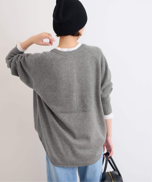 追加》ウールミックス2WAYビッグプルオーバー（ニット/セーター
