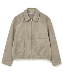 Millo Archive（ミロ アーカイブ）の「レストスエードブルゾン [モカベージュ]（ミリタリージャケット）」