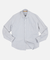OG STRIPE OVERSIZED SHIRT _ GRAY