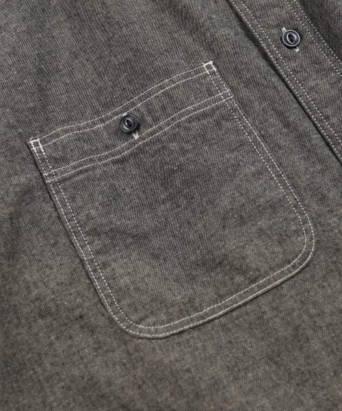 FRIZMWORKS(フリズムワークス)の「CHAMBRAY WORK HALF SHIRT _ BLACK(シャツ/ブラウス・メンズ・その他・MEDIUM/SMALL/LARGE/X-LARGE)」の4枚目の写真