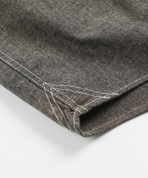 FRIZMWORKS(フリズムワークス)の「CHAMBRAY WORK HALF SHIRT _ BLACK(シャツ/ブラウス・メンズ・その他・MEDIUM/SMALL/LARGE/X-LARGE)」の7枚目の写真