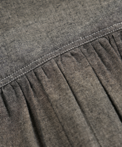FRIZMWORKS(フリズムワークス)の「CHAMBRAY WORK HALF SHIRT _ BLACK(シャツ/ブラウス・メンズ・その他・MEDIUM/SMALL/LARGE/X-LARGE)」の8枚目の写真