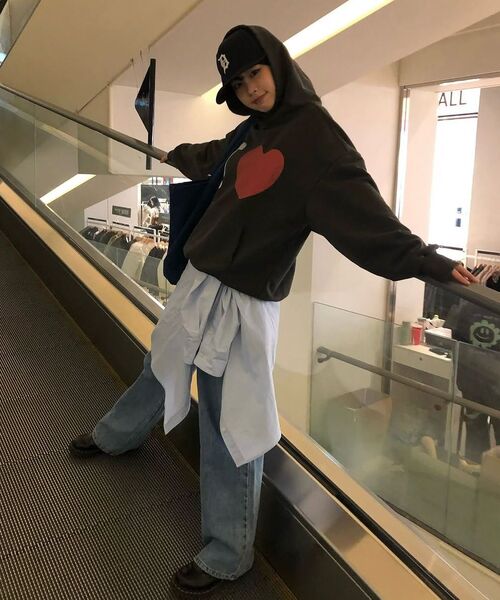 Retriever Club（レトリーバークラブ）の「I LOVE HOODIE [MELANGE GRAY]（パーカー・レディース・その他・SMALL/MEDIUM/LARGE/X-LARGE）」の19枚目の写真
