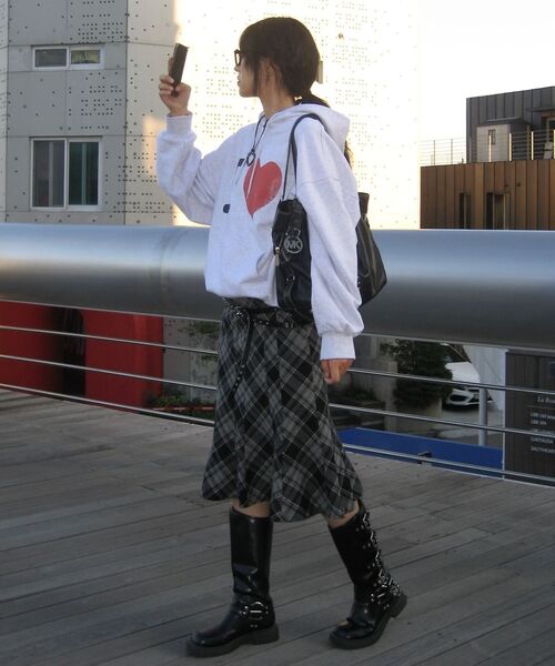 Retriever Club（レトリーバークラブ）の「I LOVE HOODIE [MELANGE GRAY]（パーカー・レディース・その他・SMALL/MEDIUM/LARGE/X-LARGE）」の6枚目の写真