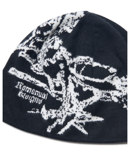 NOMANUAL(NOMANUAL)の「GRAPHIC JACQUARD BEANIE - BLACK(ニットキャップ/ビーニー・レディース・その他・FREE)」の8枚目の写真