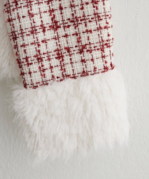 セール】【WEB限定】シャギーファーツイードジャケット（その他