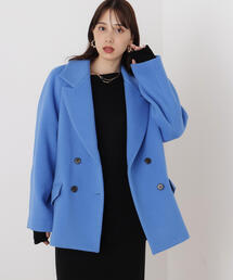 新品未使用☆ピンキーアンドダイアン☆パール釦ピーコート セール】 ◇パール釦ピーコート （アウター）｜PINKY & DIANNE