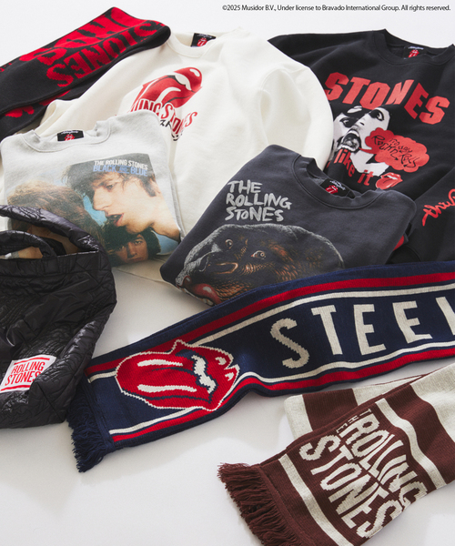 JOURNAL STANDARD relume(ジャーナルスタンダード レリューム)の「THE ROLLING STONES / ローリングストーンズ 別注 キルティング バッグ(ショルダーバッグ・メンズ・ブラック・FREE)」の5枚目の写真