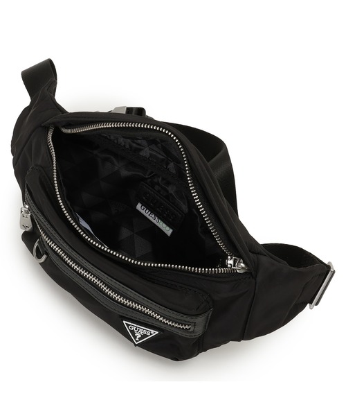 Guess（ゲス）の「BERLIN Bumbag M ボディバッグ ウエストポーチ （ボディバッグ/ウエストポーチ・メンズ・ブラック・ONE SIZE）」の8枚目の写真