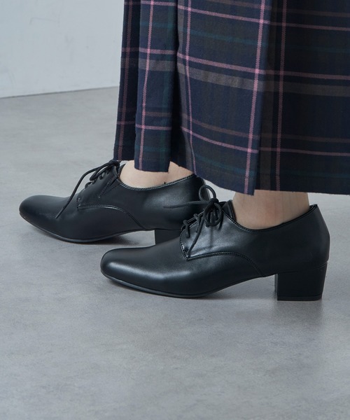 MAISON BREEZE(メゾンブリーズ)の「【MAISON BREEZE】レースアップパンプス LIM(パンプス・レディース・ブラック/ブラック系その他2・M/LL/S/L)」の7枚目の写真