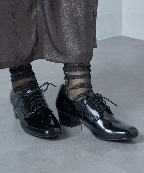 MAISON BREEZE(メゾンブリーズ)の「【MAISON BREEZE】レースアップパンプス LIM(パンプス・レディース・ブラック/ブラック系その他2・M/LL/S/L)」の16枚目の写真