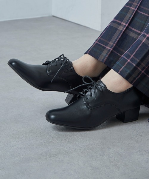 MAISON BREEZE(メゾンブリーズ)の「【MAISON BREEZE】レースアップパンプス LIM(パンプス・レディース・ブラック/ブラック系その他2・M/LL/S/L)」の5枚目の写真