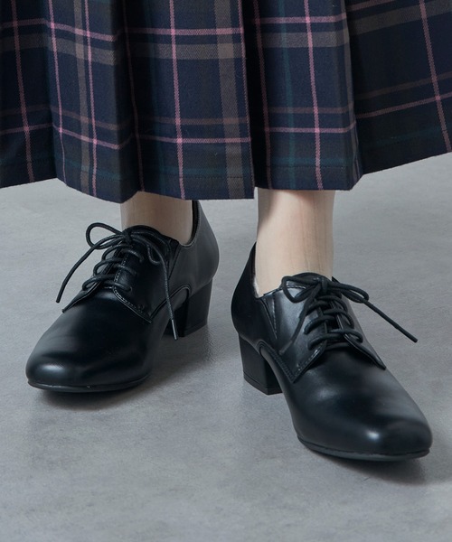MAISON BREEZE(メゾンブリーズ)の「【MAISON BREEZE】レースアップパンプス LIM(パンプス・レディース・ブラック/ブラック系その他2・M/LL/S/L)」の4枚目の写真