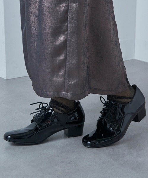 MAISON BREEZE(メゾンブリーズ)の「【MAISON BREEZE】レースアップパンプス LIM(パンプス・レディース・ブラック/ブラック系その他2・M/LL/S/L)」の19枚目の写真