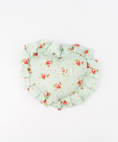Cath Kidston（キャスキッドソン）の「ハートフリルポーチチャーム（チャーム・レディース・イエロー/パープル/レッド/ピンク/ライトグリーン/サックスブルー/アイボリー/ブラック・FREE）」の4枚目の写真