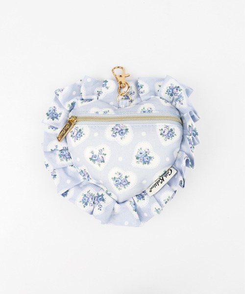Cath Kidston（キャスキッドソン）の「ハートフリルポーチチャーム（チャーム・レディース・イエロー/パープル/レッド/ピンク/ライトグリーン/サックスブルー/アイボリー/ブラック・FREE）」の17枚目の写真