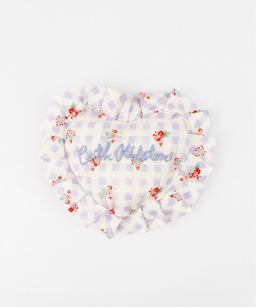 Cath Kidston（キャスキッドソン）の「ハートフリルポーチチャーム（チャーム・レディース・イエロー/パープル/レッド/ピンク/ライトグリーン/サックスブルー/アイボリー/ブラック・FREE）」の20枚目の写真