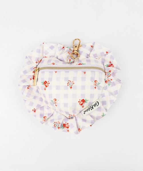 Cath Kidston（キャスキッドソン）の「ハートフリルポーチチャーム（チャーム・レディース・イエロー/パープル/レッド/ピンク/ライトグリーン/サックスブルー/アイボリー/ブラック・FREE）」の21枚目の写真