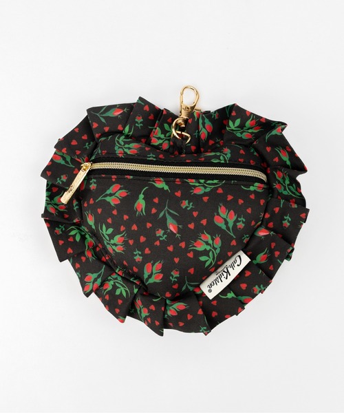 Cath Kidston（キャスキッドソン）の「ハートフリルポーチチャーム（チャーム・レディース・イエロー/パープル/レッド/ピンク/ライトグリーン/サックスブルー/アイボリー/ブラック・FREE）」の12枚目の写真