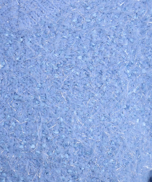 KATHARINE ROSS（キャサリンロス）の「【KATHARINE ROSS】ラメフェザーネップVプルオーバー（ニット/セーター・レディース・グレー/オフホワイト/ブルー・FREE）」の10枚目の写真