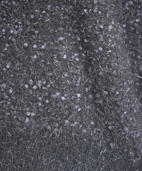 KATHARINE ROSS（キャサリンロス）の「【KATHARINE ROSS】ラメフェザーネップVプルオーバー（ニット/セーター・レディース・グレー/オフホワイト/ブルー・FREE）」の17枚目の写真