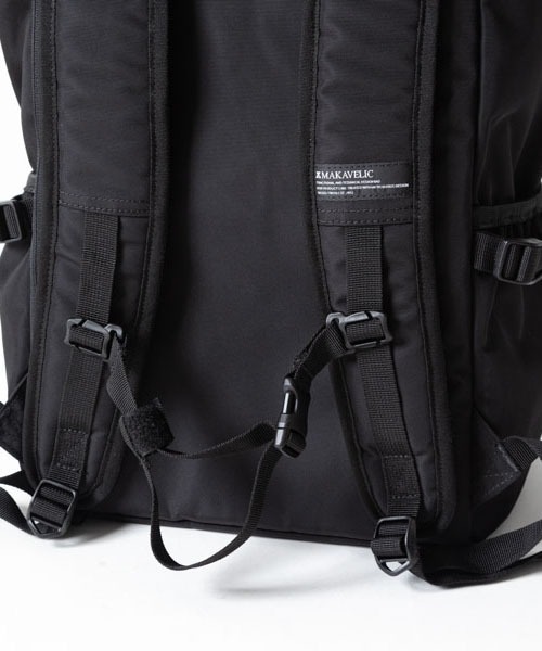 MAKAVELIC（マキャベリック）の「【RES】【MAKAVELIC】COMMAND DB DAYPACK（バックパック/リュック・メンズ・ブラック・FREE）」の6枚目の写真