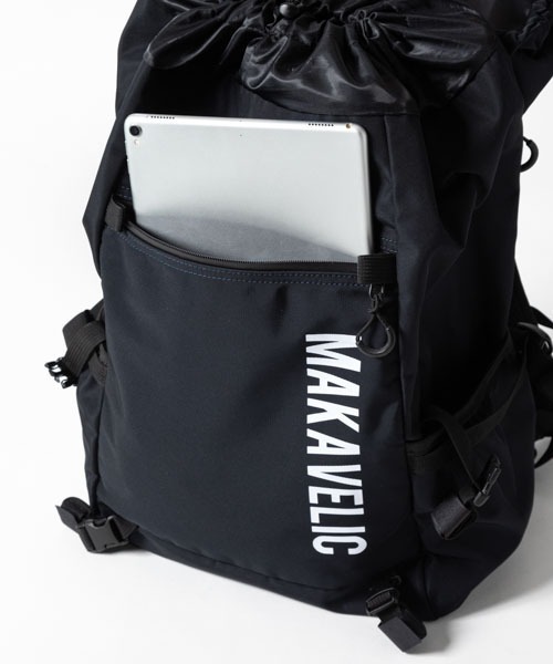 MAKAVELIC（マキャベリック）の「【RES】【MAKAVELIC】COMMAND DB DAYPACK（バックパック/リュック・メンズ・ブラック・FREE）」の5枚目の写真