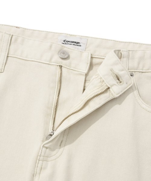 COVERNAT（カバーナット）の「ストレートデニムパンツエクリュ（デニムパンツ・レディース・その他・SMALL/LARGE/MEDIUM/X-LARGE/XX-LARGE）」の5枚目の写真