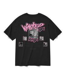 SAINTPAIN | [セイントペイン x トライアングルスタジオ] フケアリ 半袖Tシャツ-ブラック(Tシャツ/カットソー)
