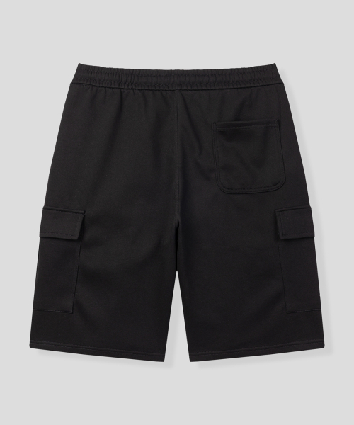 BLACK MOMENT（ブラックモーメント）の「ポケットディテールハーフジョガーパンツ[ブラック]（その他パンツ・メンズ・ブラック・LARGE/MEDIUM/X-LARGE）」の2枚目の写真