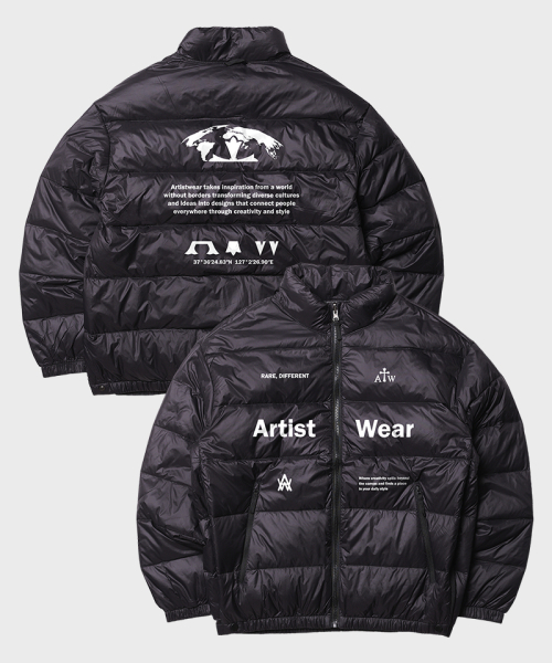 ARTISTWEAR(アーティストウェア)の「ユニティ オーバーサイズ ライトダウンパディング(ダウンジャケット/コート・レディース・その他・MEDIUM/LARGE/X-LARGE/SMALL)」の1枚目の写真