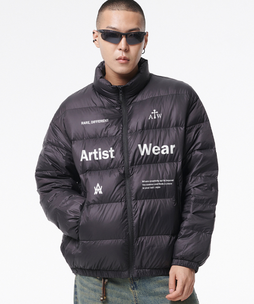 ARTISTWEAR(アーティストウェア)の「ユニティ オーバーサイズ ライトダウンパディング(ダウンジャケット/コート・レディース・その他・MEDIUM/LARGE/X-LARGE/SMALL)」の2枚目の写真