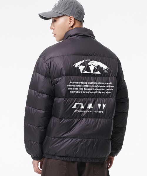 ARTISTWEAR(アーティストウェア)の「ユニティ オーバーサイズ ライトダウンパディング(ダウンジャケット/コート・レディース・その他・MEDIUM/LARGE/X-LARGE/SMALL)」の3枚目の写真