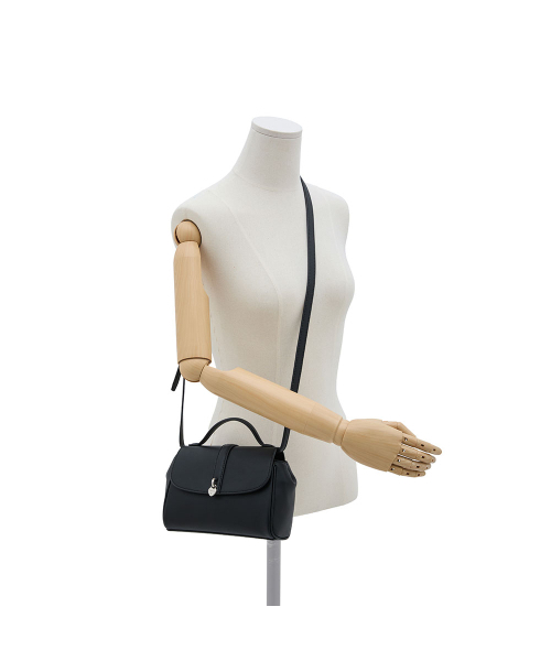 JESTINA(ジェイエスティナ)の「JANE MINIトップハンドルクロス BK (JHNEHE5BF947BK980)(メッセンジャーバッグ・レディース・ブラック・FREE)」の6枚目の写真