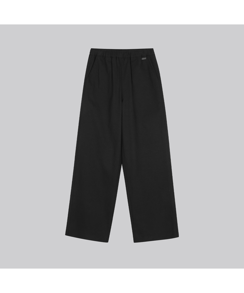 FRIVER07(フリバー07)の「Maroon cotton pants_Black(その他パンツ・レディース・ブラック・FREE)」の1枚目の写真