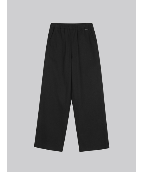 FRIVER07(フリバー07)の「Maroon cotton pants_Black(その他パンツ・レディース・ブラック・FREE)」の2枚目の写真