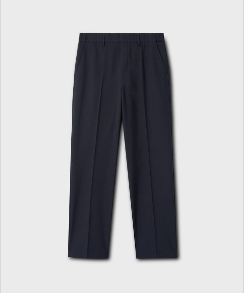 NONBLANK(ノンブランク)の「W11 セミワイドフィットスラックス_ダークネイビー(スラックス・メンズ・その他・LARGE/MEDIUM/SMALL/X-LARGE/XX-LARGE)」の1枚目の写真