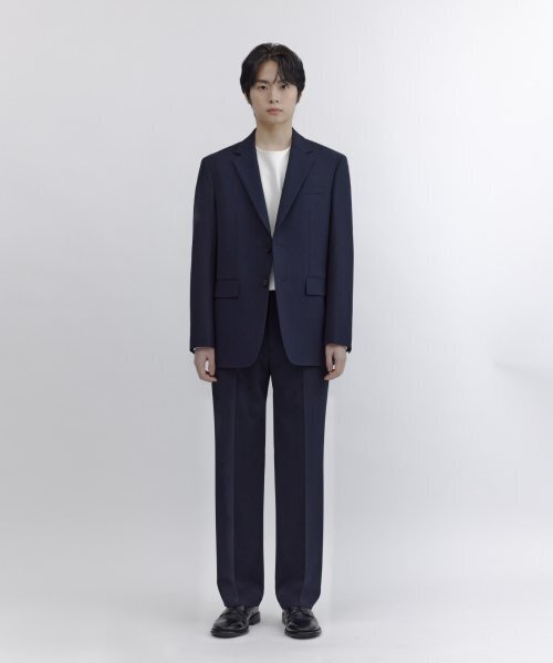NONBLANK(ノンブランク)の「W11 セミワイドフィットスラックス_ダークネイビー(スラックス・メンズ・その他・LARGE/MEDIUM/SMALL/X-LARGE/XX-LARGE)」の5枚目の写真